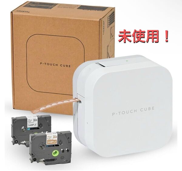 ブラザー工業 ラベル ライター PT-P300BT P-TOUCH CUBE brother ピータッチ キューブ