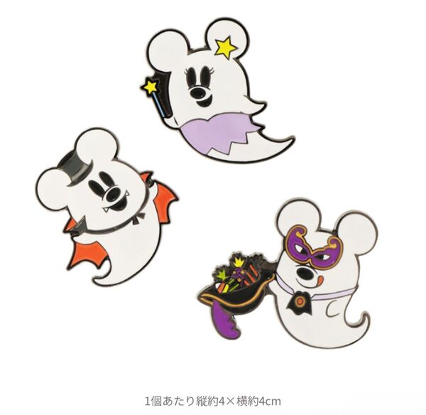 ディズニー おばけ ミッキー 東京ディズニーリゾート ピンバッジ ハロウィン