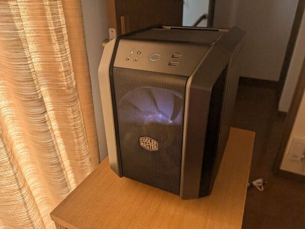 (6月8日迄出品)自作MiniITXデスクトップPC Ryzen5 3500 16GB SSD1TB GTX1650 Win11