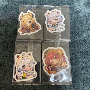 ホロライブ クランチチョコ 4枚 ステッカー チョコクランチ