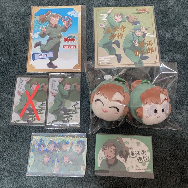 忍たま乱太郎 アニメイト特典 ドクタケ忍者隊 最強の軍師 劇場版 ステッカー 6年生 善法寺伊作 まとめ売り