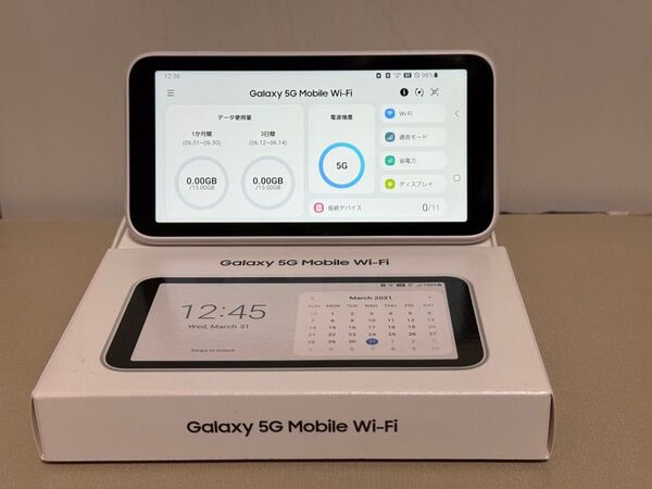 SAMSUNG Galaxy 5G Mobile Wi-Fi SCR01