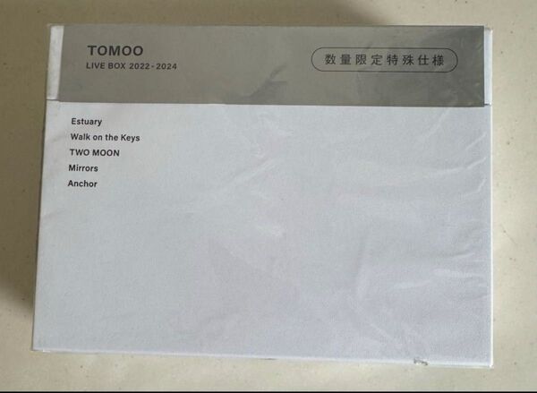 TOMOO/LIVE BOX 2022-2024〈数量限定生産・5枚組〉 ブルーレイ Blu-ray