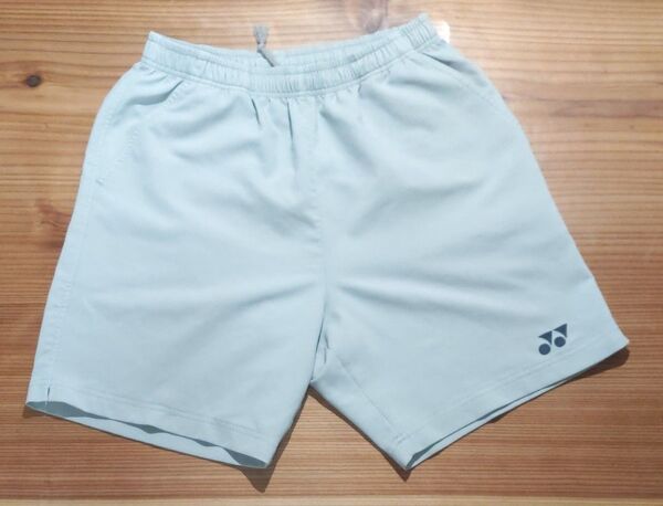ヨネックス YONEX サイズM ユニ パンツ テニス バドミントン ベリークール ハーフパンツ 短パン グレー 匿名