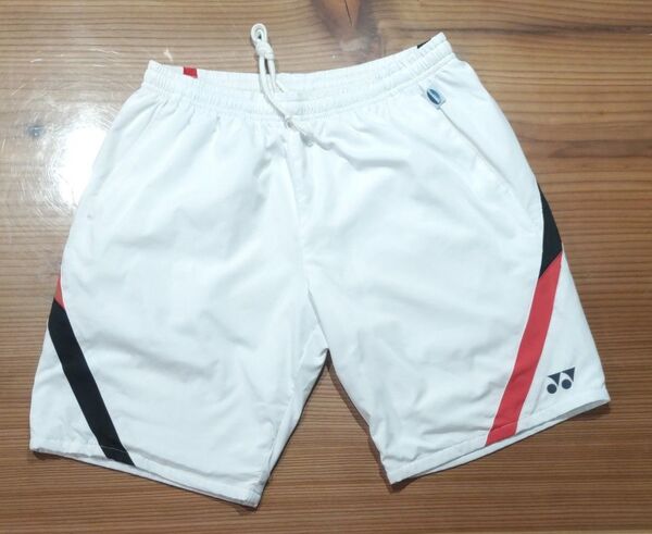 ヨネックス YONEX ハーフパンツ テニス バドミントン ユニL ホワイト 白 匿名 ベリークール