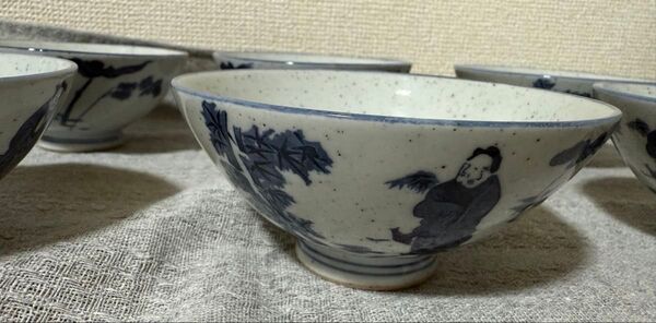 お茶碗 6つセット 昭和レトロ 和食器