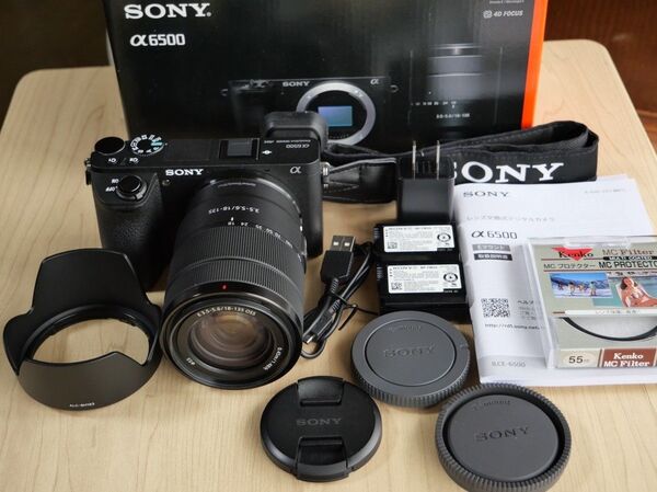 超美品 SONY α6500 ILCE-6500 高倍率ズームレンズキット