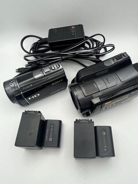 SONY HDR-SR12 / SONY HDR-CX18ハンディカム2点