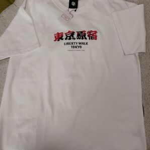 LIBERTYWALK リバティーウォーク Tシャツ ホワイト Lサイズ 新品 未使用 東京原宿限定