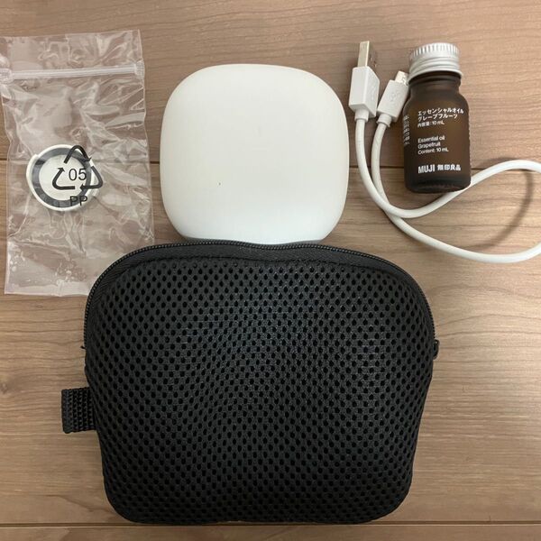 無印良品 ポータブルアロマディフューザー ホワイト