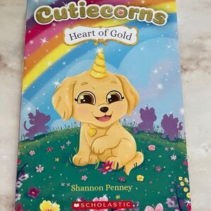 未読 Cutiecorns Heart of Gold by Shannon Penney 洋書 英語 本 ユニコーン 英語絵本