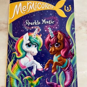 未読 Mermicorns Sparkle Magic 英語絵本 洋書 子供 本 ユニコーン