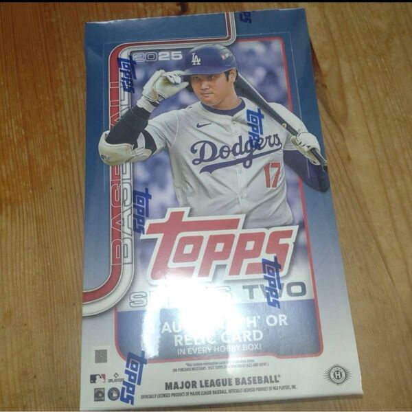 【1箱】2025 Topps Baseball Series 2 Hobbyシュリンク付き