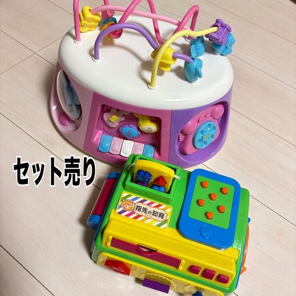 トイザらス ブルーイン マジカルワンダーボックス ピープル 知育玩具 おもちゃ 0歳 1歳 音楽 楽器 ビーズコースター 音 光