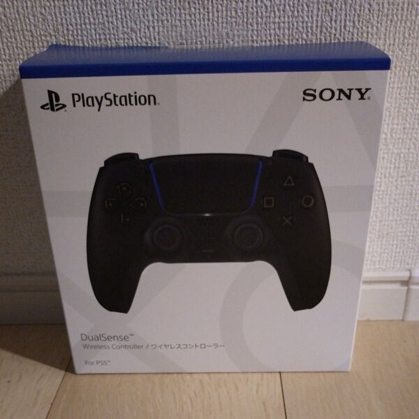 PS5 純正 コントローラー ミッドナイトブラック 新品未開封