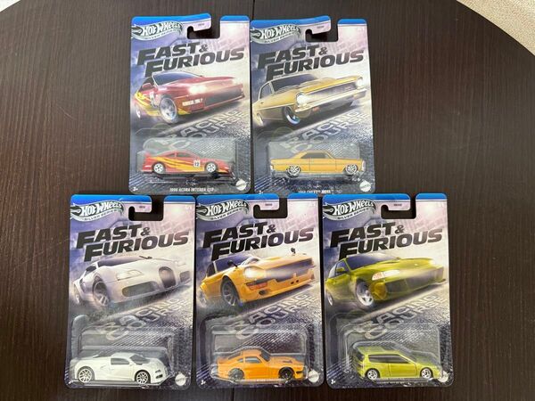 ホットウィール ワイルド・スピード テーマ アソート 5台セット Hot Wheels