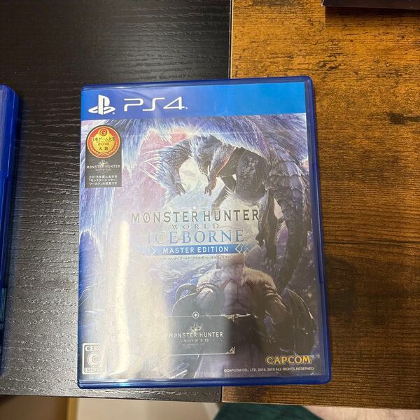 モンスターハンターワールド:アイスボーン マスターエディション PS4 空箱