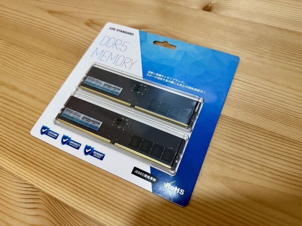 DDR5メモリ CFD DDR5-5600 16GBx2枚 合計32GB 起動確認済み W5U5600CS-16G