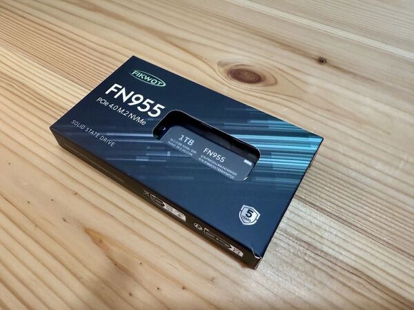中古美品 FIKWOT FN955 1TB M.2 2280 PCIe Gen4 x4 NVMe 1.4 内蔵SSD