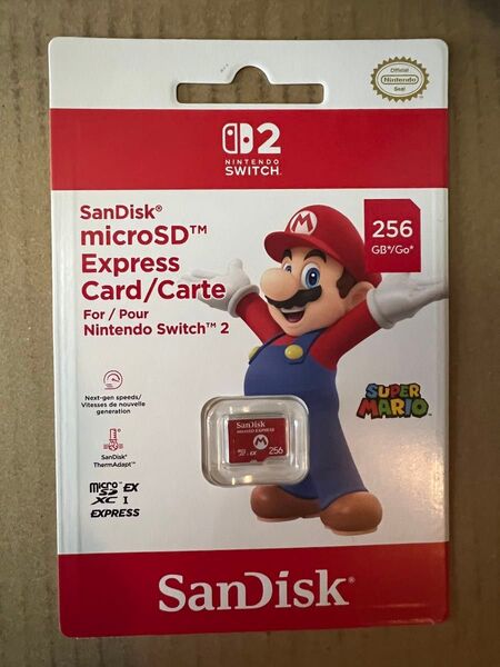 Samsung microSD Express Card 256GB for Nintendo Switch 2
