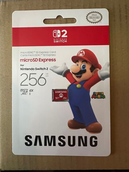 Samsung microSD Express Card 256GB for Nintendo Switch 2