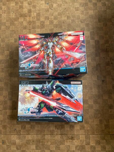HG 1/144 ブラックナイトスコード ルドラ カルラ セット 機動戦士ガンダムSEED FREEDOM