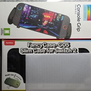 tomtocケース switch2 グリップカバー フイルム 3点セット 包装抜き発送