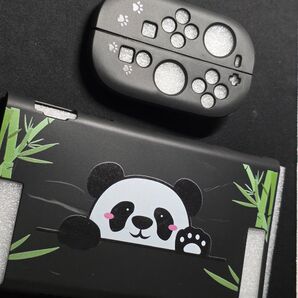switch2 ケース 全面保護 パンダ柄 Joy-Con