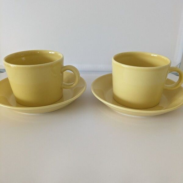 2つセット イッタラ iittala ティーマ TEEMA イエロー 二客セット コーヒーカップ
