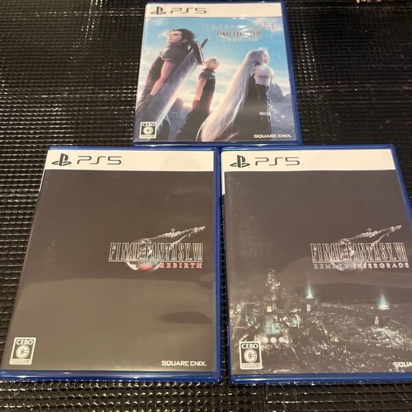 【PS5】 3点 ファイナルファンタジーVII リメイク インターグレード リバース クライシスコア