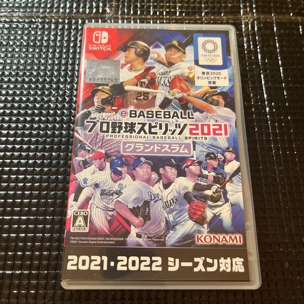 【Switch】 eBASEBALL プロ野球スピリッツ2021 グランドスラム