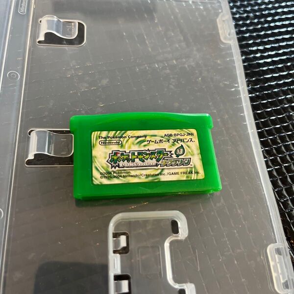GBA ゲームボーイアドバンス ポケットモンスター リーフグリーン