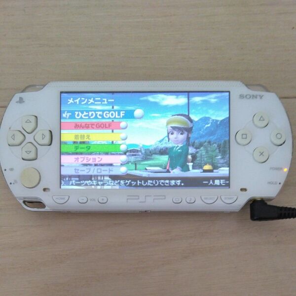 SONY PSP プレイステーションポータブル ホワイト ジャンク品