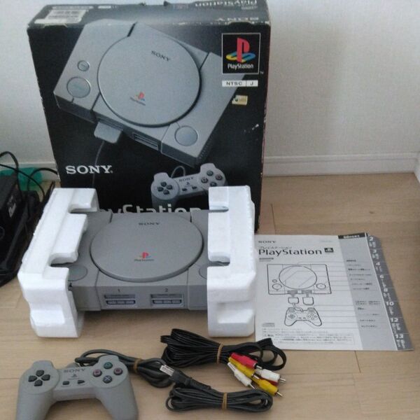 SONY プレイステーション PlayStation 初代プレステ ソニー 箱付き PS1 ジャンク