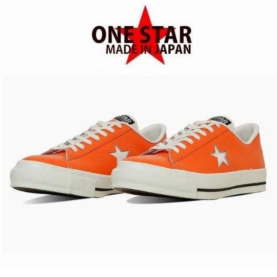 【翌日発送】コンバース ワンスター オレンジ 27cm デッドストック