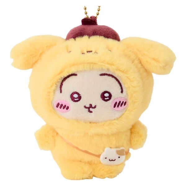 【新品 未開封】ちいかわ サンリオ マスコットホルダー ぬいぐるみ うさぎ ポムポムプリン