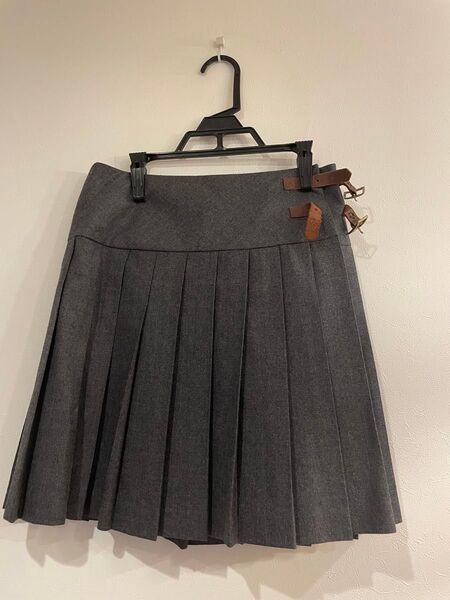 スクールスカート 学生服 プリーツ 女子 制服 冬物 高校 中学 150 ラルフローレン