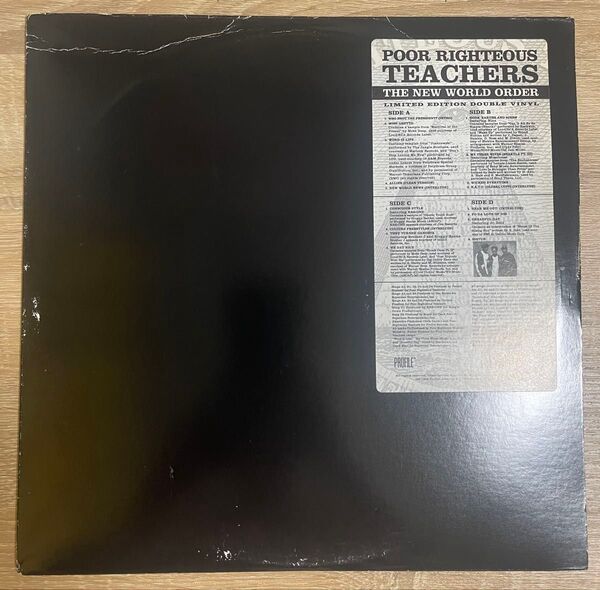 poor righteous teachers / the new world order