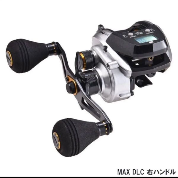 アブガルシア カウンター付きベイトリール MAX DLC 右ハンドル 新品 海上釣堀/カウンター/タチウオ/タイラバ/五目釣り