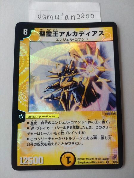 【デュエルマスターズ】聖霊王アルカディアス 初期 美品 ワンオーナー品
