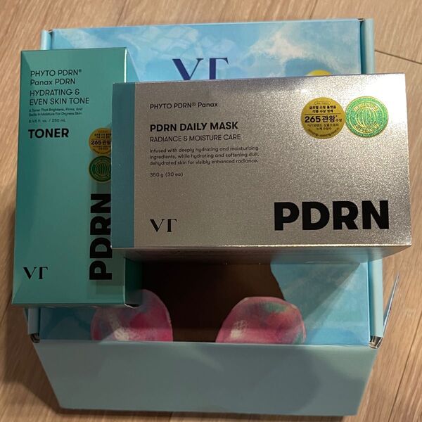 VT cosmetics PDRN デイリーマスク 30枚/ トナー 250ml セット daily mask toner