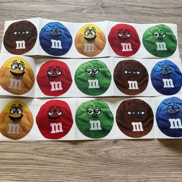 ロールシール アメキャラ m&mチョコ