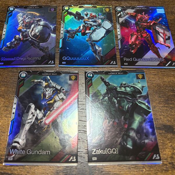 機動戦士ガンダム アーセナルベース ブースターパックジークアクス M 5枚