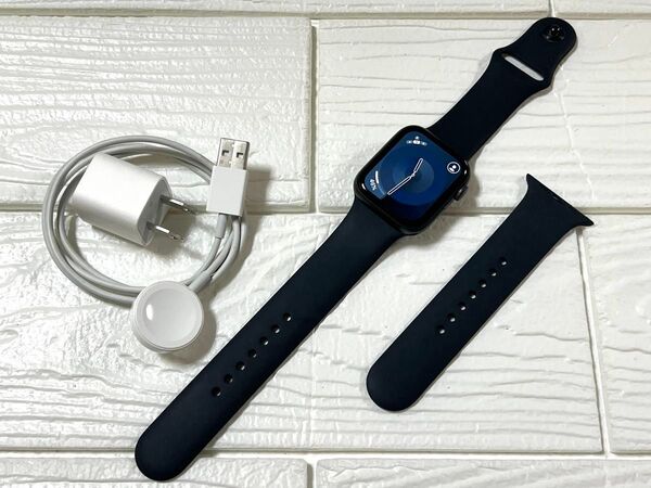美品 Apple Watch Series5 44mm アップルウォッチ スペースグレー アルミニウム GPS バッテリー89%③