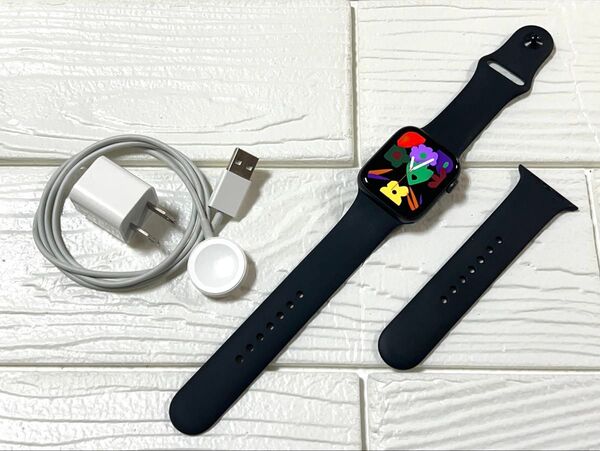 Apple Watch Series5 44mm アップルウォッチ スペースグレー アルミニウム GPS バッテリー89% ②