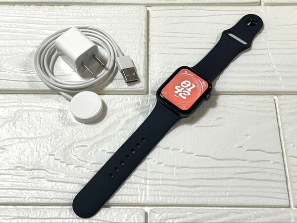 Apple Watch Series5 44mm アップルウォッチ スペースグレー アルミニウム GPS バッテリー89% ⑦