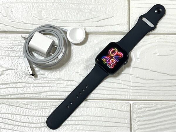 Apple Watch Series5 44mm アップルウォッチ スペースグレー アルミニウム GPS バッテリー87% ⑩