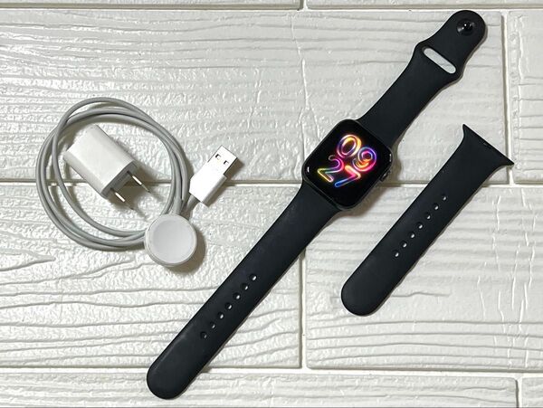 Apple Watch Series5 44mm アップルウォッチ スペースグレー アルミニウム GPS バッテリー88% a3