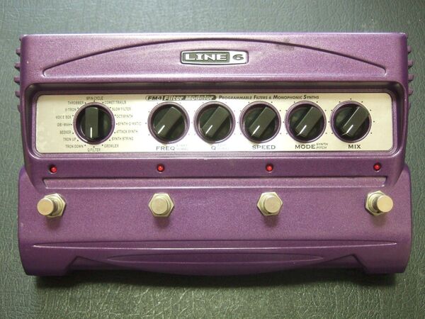 Line6 FM4 Filter Modeler 専用アダプター付属 John Frusciante ジョンフルシアンテ