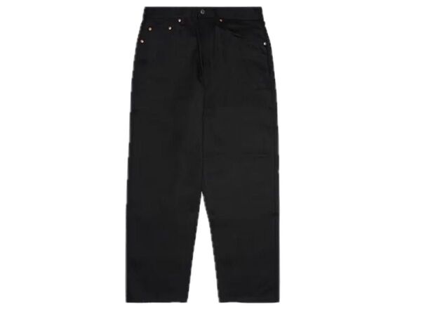 Supreme Rigid Baggy Black Selvedge Jean "Rigid Black" 32